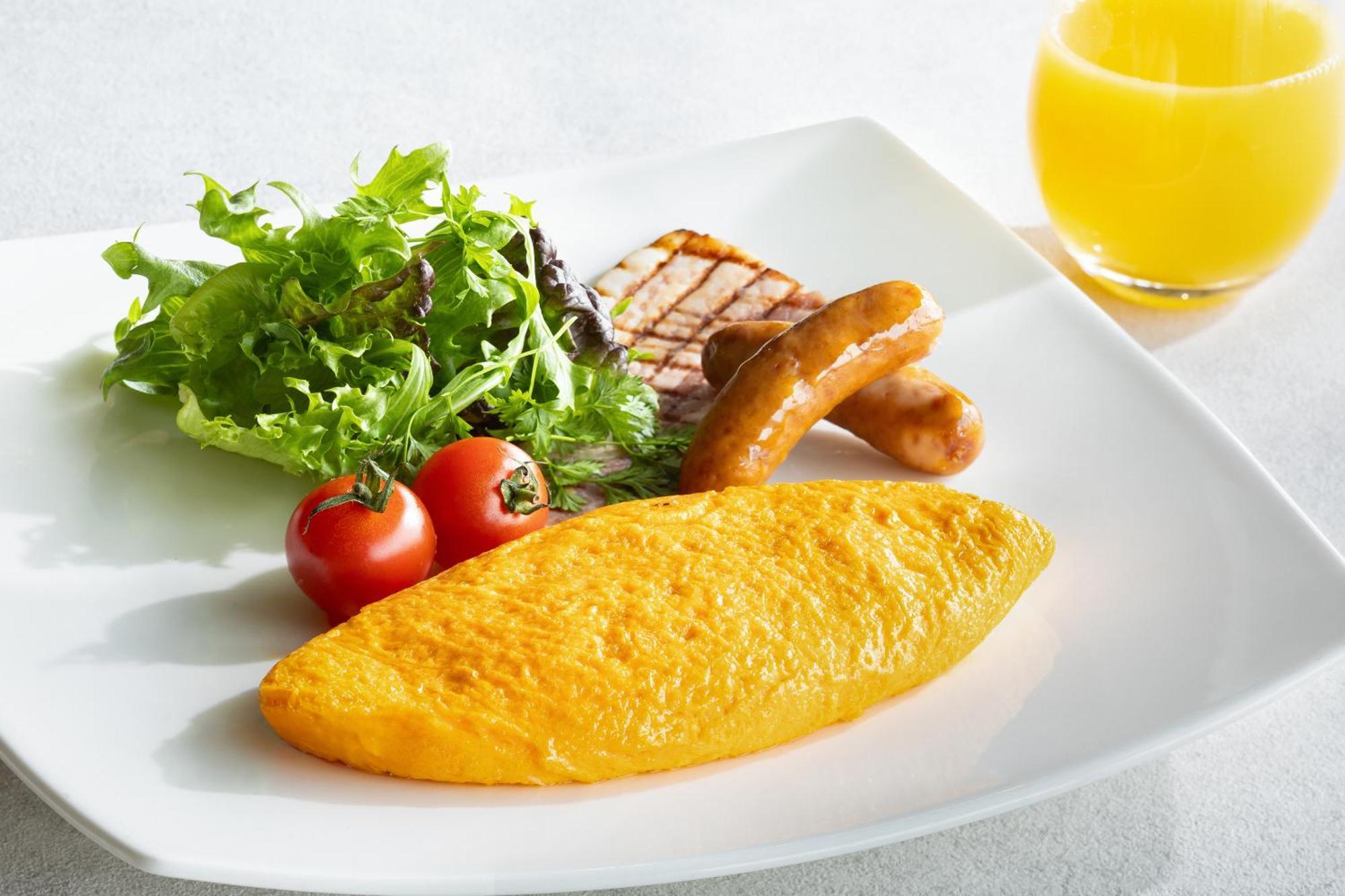 Kobe Meriken Park Oriental Hotel Exterior photo An omelette